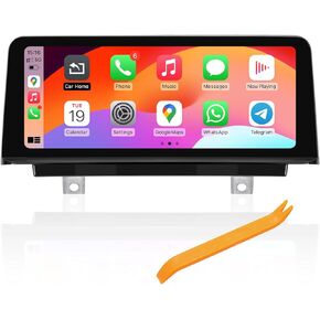 PEMP Ultra-Thin 12.3" for BMW 3 Series F30 NBT CIC Wireless and Wired CarPlay Android Auto Screen Calls Using The OEM Bluetooth