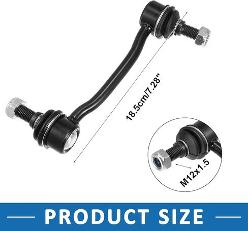 Front Sway Bar Links K80949 548303K000 Stabilizer Link Suspension Kit for Hyundai Sonata 2006-2010 Black(Set of 2) in Saudi Arabia
