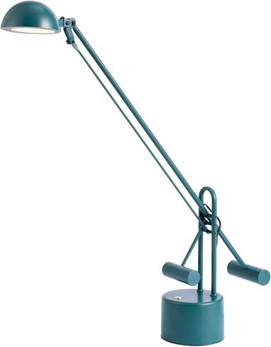 Lite Source LS-306BLK Halotech 29-Inch 8W LED Desk Lamp,Metal, Black in Saudi Arabia