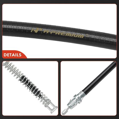 A-Premium Rear Passenger Side Parking Brake Cable Assembly Compatible with Chevrolet & GMC Models: Silverado 2500 HD 2001-2005, Silverado 3500 2001-2005, Sierra 2500 HD 2001-2005, Sierra 3500 in Saudi Arabia