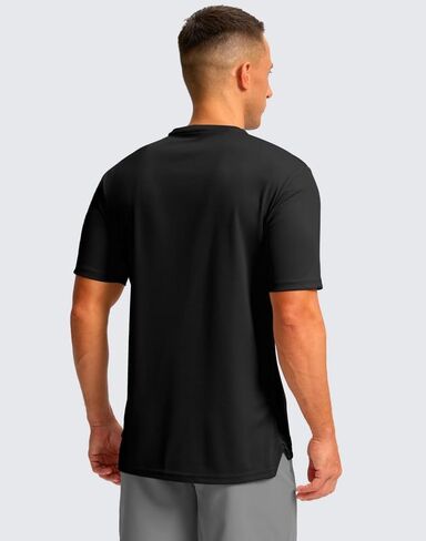 G Gradual Men's Workout Shirts Short Sleeve Quick Dry T-Shirt Moisture Wicking Athletic Gym Running Shirts for Men in Saudi Arabia