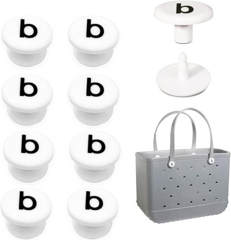 Accessories for Bogg Bags,Replacement Rivets for Bogg Bag,Hooks for Bogg Bags,Insert Charm Carabiner Keychain for Beach Tote Bag in Saudi Arabia
