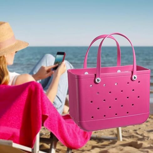 Accessories for Bogg Bags,Replacement Rivets for Bogg Bag,Hooks for Bogg Bags,Insert Charm Carabiner Keychain for Beach Tote Bag in Saudi Arabia