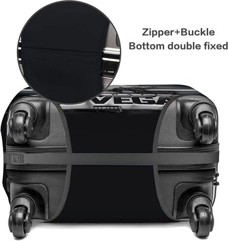Kansas City Luggage Cover, Football Team Suitcase Cover for Luggage Protector Cover for Travel Business Vacation Fits 18-20 Inch Luggage in Saudi Arabia
