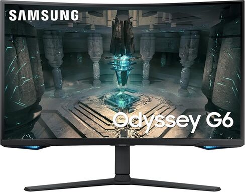 Samsung 32" Odyssey G65B QHD 240Hz 1ms (GTG) HDR 600 Gaming Hub 1000R Curved Gaming Monitor,Black (Renewed) in Saudi Arabia