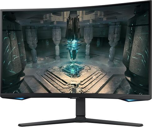 Samsung 32" Odyssey G65B QHD 240Hz 1ms (GTG) HDR 600 Gaming Hub 1000R Curved Gaming Monitor,Black (Renewed) in Saudi Arabia