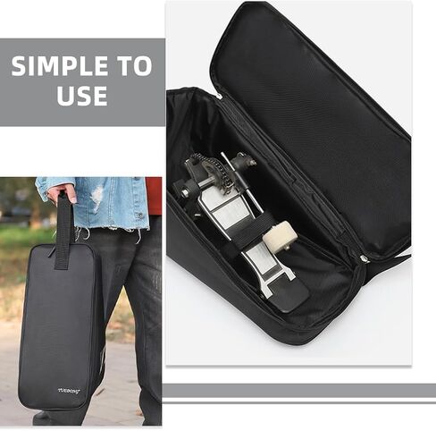 Abaodam Single Drum Pedal Bag Drum Pedal Storage Bag Bass Pedal Bag Musical Instruments Storage Bag Drum Pedal Case Guitar Pedal Board Case Pedal Case Pedal Board Bag Drum Pedal Storage Pouch in Saudi Arabia