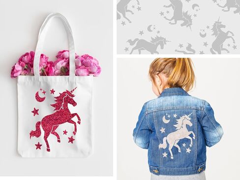 Unicorn Stencil 10 х 10 inch - Reusable Stencils for Painting and Crafts Unicorn Stencil for Painting on Wood, Canvas, Paper, Fabric, Walls and Furniture in Saudi Arabia