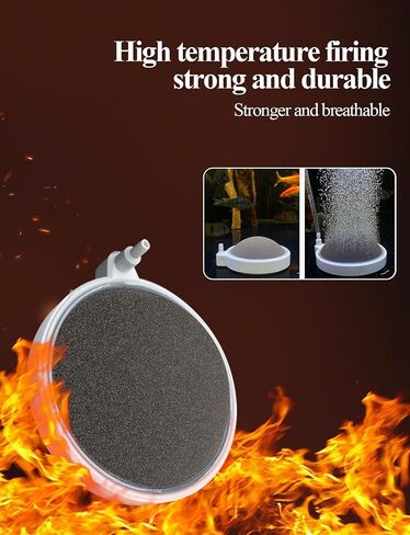 UPETTOOLS Nano Air Stone for Aquarium, Quiet Fine Bubble Diffuser in Kuwait