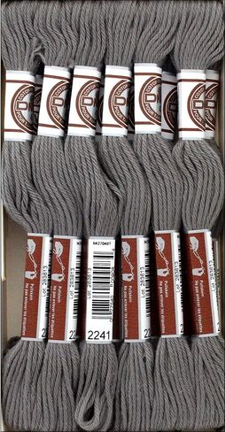 DMC 5-Strand Embroidery Soft Matte Cotton Thread 10.9yd-Dark Beaver Gray in Saudi Arabia