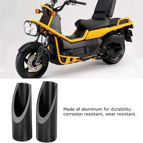 Motorcycle Floor Peg, Pack of 2 Aluminum Alloy Motorbike Motorcycle Foot Pegs Rests Motorbike Cycling Accessories Replacement Motorcycle Foot Rest Peg Fit for Honda (Black) in Saudi Arabia