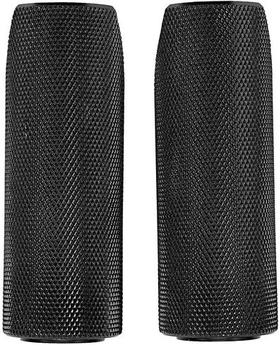 Motorcycle Floor Peg, Pack of 2 Aluminum Alloy Motorbike Motorcycle Foot Pegs Rests Motorbike Cycling Accessories Replacement Motorcycle Foot Rest Peg Fit for Honda (Black) in Saudi Arabia