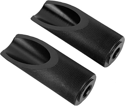 Motorcycle Floor Peg, Pack of 2 Aluminum Alloy Motorbike Motorcycle Foot Pegs Rests Motorbike Cycling Accessories Replacement Motorcycle Foot Rest Peg Fit for Honda (Black) in Saudi Arabia