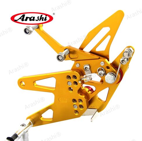 Arashi Rearsets Footrests FootPegs for YAMAHA YZF R1 R1M R1S RN32 2015-2023 Motorcycle Accessories Adjustable Foot Peg Rest Set Black 2016 2017 2018 2019 2020 in Saudi Arabia