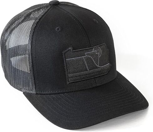 | بنسلفانيا قبعة الكربون Snapback | اسود واسود | قبعة سائق الشاحنة | فخر الدولة | تذكارات جذور السلطة الفلسطينية | 6 لوحة | ملابس خارجية | in Kuwait