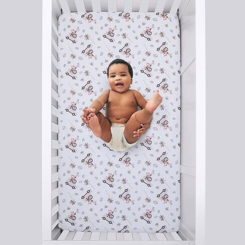 Little Love من NoJo Jungle Ride Gray وTan Plush Monkey and Giraffe Musical Mobile in Saudi Arabia