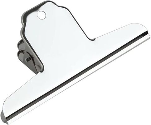 4inch Large Bulldog Clip, Silver Stainless Steel File Money Binder Clips Clamps Metal Food Bag Paper Clips for Home Office School Paper Supplies 12Pack in Saudi Arabia