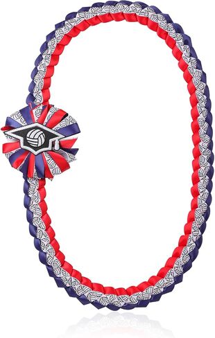 Graduation Leis Graduation Basketball,Baseball,Volleyball,Football Leis Graduation money leis Braided Necklaces For High School College Graduation DIY Decors Party Supplies in Saudi Arabia