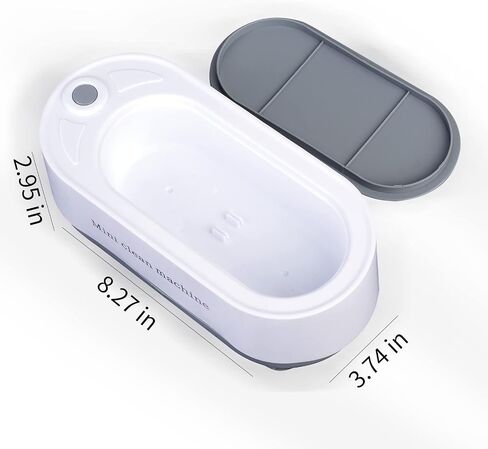 Mini ultrasonic Jewelry Cleaner Machine，Portable Professional ultrasonic Glasses Cleaner USB for Jewelry, Eyeglasses, Silver, Retainer, Rings,Coins, YEYILILINHONG in Saudi Arabia