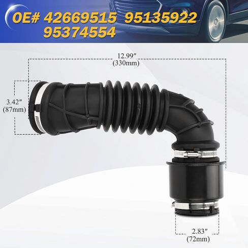 95135922 Air Cleaner Duct - Air Cleaner Hose for 2013-2021 Buick Encore 1.4L L4/2015-2021 Chevy Trax 1.4L L4 Replaces# 95135922, 95374554 in Saudi Arabia
