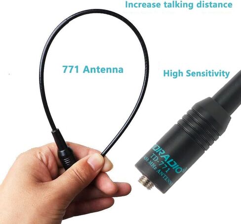 TD-H3 هام راديو GMRS هوائي الطيران الراديوي in Kuwait