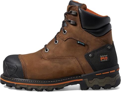 Timberland PRO Men's Boondock 6 Inch Composite Safety Toe Waterproof Industrial Work Boot, Brown-2024 New, 11.5 in Saudi Arabia