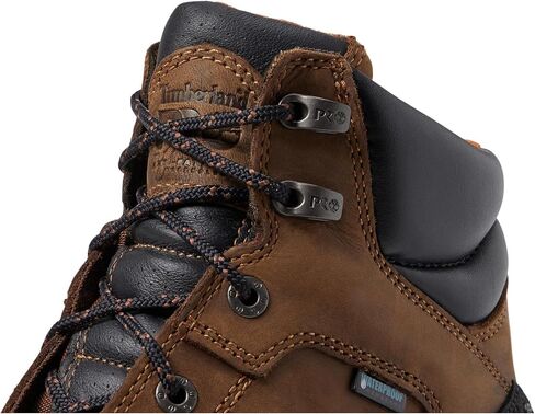 Timberland PRO Men's Boondock 6 Inch Composite Safety Toe Waterproof Industrial Work Boot, Brown-2024 New, 11.5 in Saudi Arabia