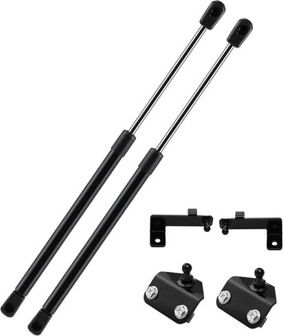 ARANA Front Hood Struts Lift Supports Gas Prop Shocks for 2018-2023 Jeep Wrangler JL 2020-2023 Jeep Gladiator Car Front Bonnet Hood Engine Cover Compatible & Brackets Replacement Parts, Pack of 2 in Kuwait