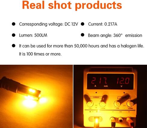 DuaBhoi H21W LED Bulb CANBUS Error Free BAY9S LED Bulb 64136 3030SMD Extremely Bright 500LM DC12V Rear Fog Reading Dome Reverse Decrement Indicator Car Door Light White 6000K 2PCS in Saudi Arabia