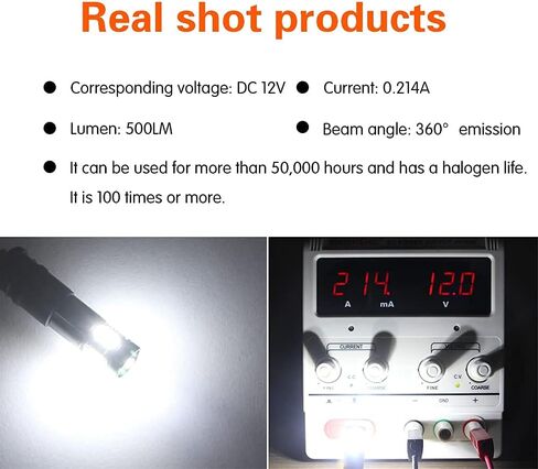 DuaBhoi H21W LED لمبة CANBUS خالية من الأخطاء BAY9S LED لمبة 64136 3030SMD مشرقة للغاية 500LM DC12V قراءة الضباب الخلفي قبة عكس مؤشر انخفاض باب السيارة ضوء أبيض 6000K قطعتان in Saudi Arabia