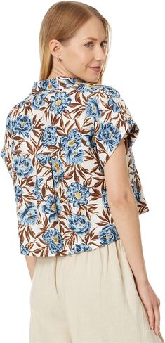 Madewell Women's Cropped Dolman Short Sleeve Shirt in Saudi Arabia