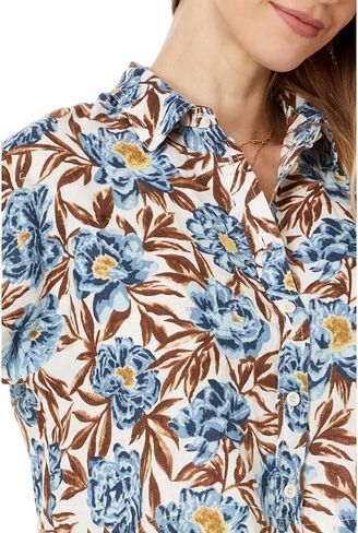 Madewell Women's Cropped Dolman Short Sleeve Shirt in Saudi Arabia