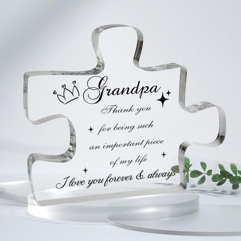 Fathers Day Dad Gifts, Dad Birthday Gifts from Daughter Son, Dad Gifts for Birthday, Daddy Gifts, Acrylic Plaque Father Gifts for Birthday Christmas Fathers Day Valentines Day Easter in Saudi Arabia