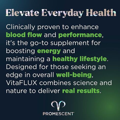 بروميسنت فيتافلوكس معزز أكسيد النيتريك للنساء، يدعم الدورة الدموية والطاقة والمزاج، ويحتوي على الأحماض الأمينية الأساسية L أرجينين 2000 مجم، L سيترولين 1000 مجم، L كارنيتين 1000 مجم (30 وجبة) in Kuwait