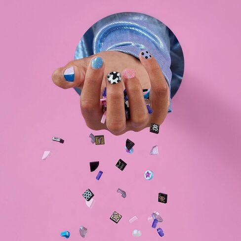 LEGO DOTS Extra DOTS Series 8 – Glitter and Shine 41803, Tiles Set for Bracelets, Message Boards, Room Décor, Bag Tags, Kids Arts and Crafts Kit in Saudi Arabia