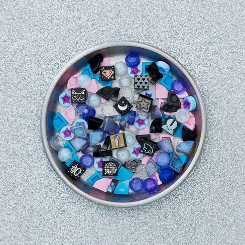 LEGO DOTS Extra DOTS Series 8 – Glitter and Shine 41803, Tiles Set for Bracelets, Message Boards, Room Décor, Bag Tags, Kids Arts and Crafts Kit in Saudi Arabia