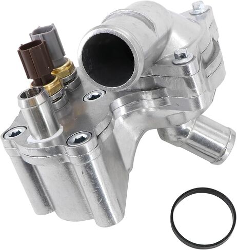 Dokili Aluminum Thermostat Housing Assembly 4L5E8A586AB Fit for 2001-2005 Ford Explorer for 2001-2011 Ranger for 2001-2008 Mazda B4000 for 2001 Mercury Mountainee in Saudi Arabia