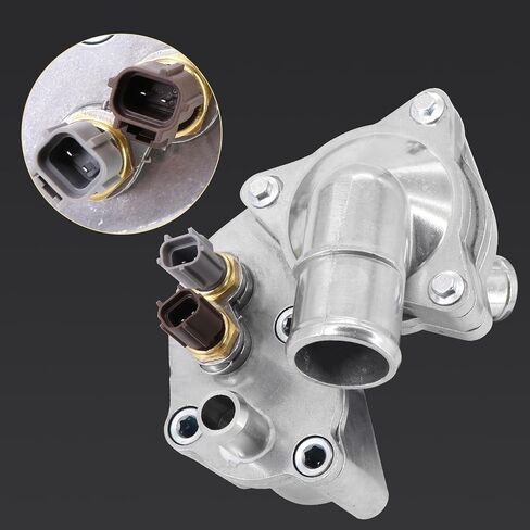 Dokili Aluminum Thermostat Housing Assembly 4L5E8A586AB Fit for 2001-2005 Ford Explorer for 2001-2011 Ranger for 2001-2008 Mazda B4000 for 2001 Mercury Mountainee in Saudi Arabia