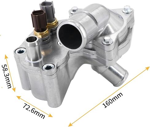 Dokili Aluminum Thermostat Housing Assembly 4L5E8A586AB Fit for 2001-2005 Ford Explorer for 2001-2011 Ranger for 2001-2008 Mazda B4000 for 2001 Mercury Mountainee in Saudi Arabia