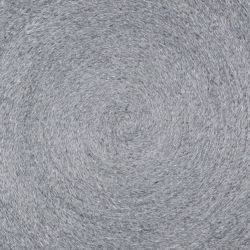SAFAVIEH Sahara Collection 3' Round Beige SAH490A Handmade Boho Tassel Area Rug in Saudi Arabia