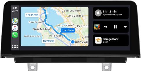 وحدة رأس Linux PEMP مقاس 10.25 بوصة لسيارة BMW 3 Series F30 F20 NBT CIC لاسلكية وسلكية CarPlay مكالمات شاشة Android التلقائية باستخدام بلوتوث OEM. in Kuwait