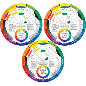 Color Wheel Small Color Mixing Guide (Pack of 3) (3)3
