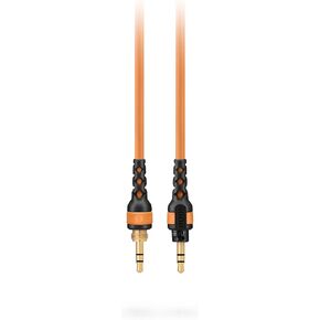 RØDE NTH-Cable for NTH-100 Headphones, 1.2m / 4ft Long, 3.5mm Male to Male Audio Cable with ¼-inch Adaptor Included (Orange)