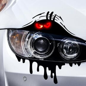 2Pcs Black Claw Marks Car Decals, Waterproof Vinyl Stickers for Door & Bumper