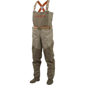 BASSDASH Men’s IMMERSE Tan Waders Waterproof Breathable Fly Fishing Stocking Foot Chest Waders for Hunting Lightweight in Saudi Arabia