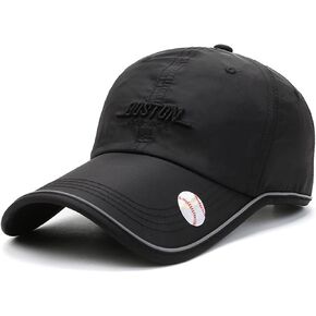 CLAPE Mens Hat Quick Dry Golf Baseball Cap UPF50+ Unstructured Outdoor Caps Unisex Breathable Sports Cap Adjustable Sun Hat