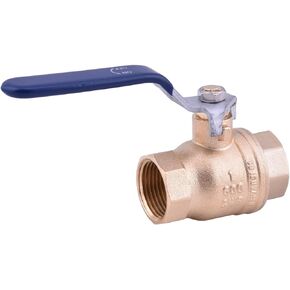 LD Valve - 1" FPT Full Port Threaded Ball Valve in LF Brass (1-Pack)