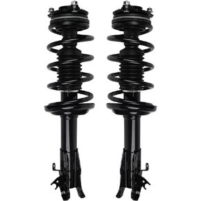 Autoround 172287 172286 Front Complete Strut & Coil Spring Assembly Compatible with Honda Civic, Acura CSX 2006 2007 2008 2009 2010 2011, Both Driver Passenger Side