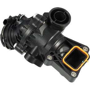 X AUTOHAUX Engine Coolant Thermostat Housing Assembly for Mercedes-Benz C400 E400 SL450 CLS400 GLE450 AMG 902-5843 2762000315 785-212 2762000315