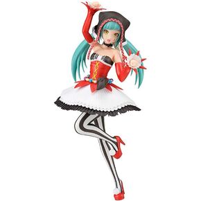Sega Project Diva Arcade Future Tone Hatsune Miku Super Premium Action Figure Pierretta, 9" in Kuwait
